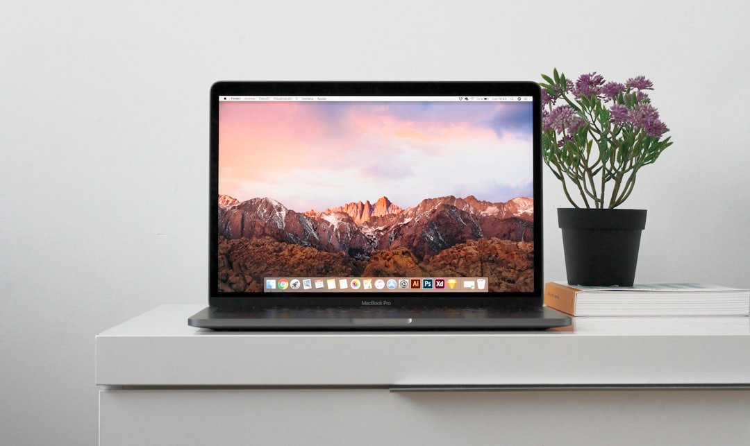 Photo MacBook screen