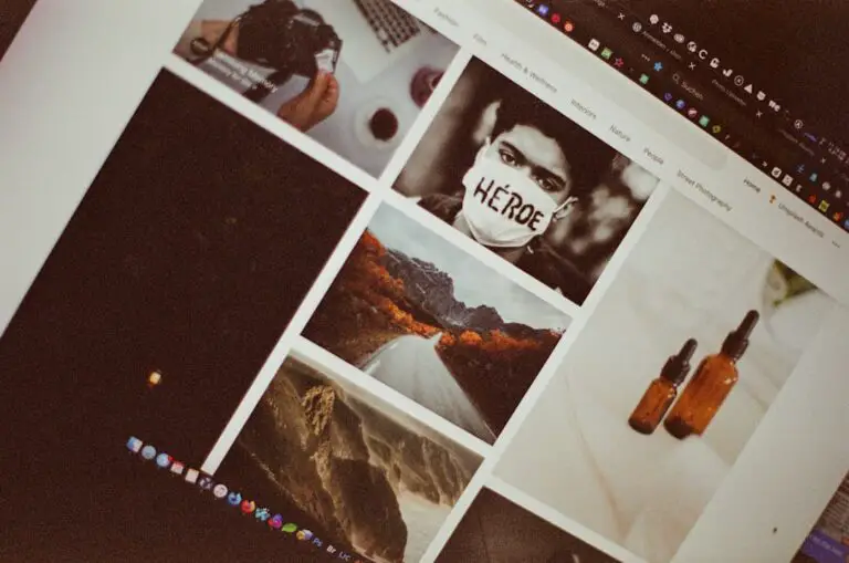 Photo Screenshot example