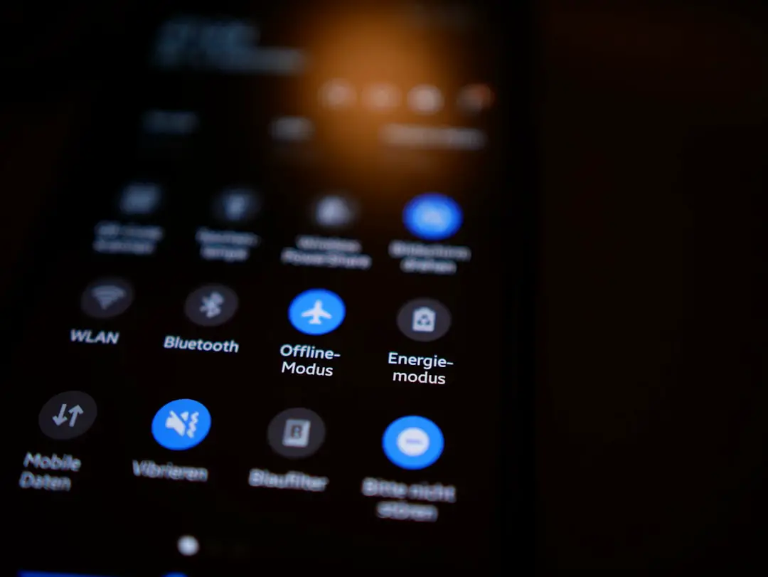 Photo Android settings