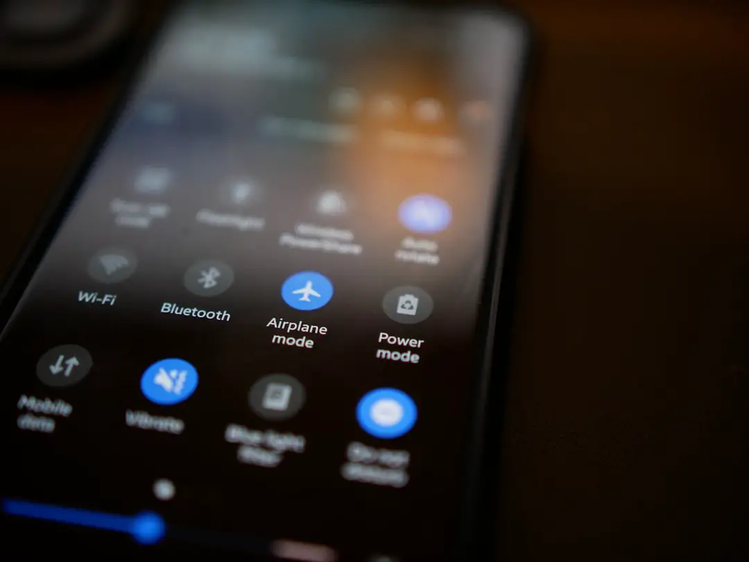Photo Android settings